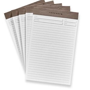 LEVENGER Notationary Ruled Notepad—Set of 3, Sealed